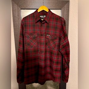Rebel Reaper Mens Flannel Large